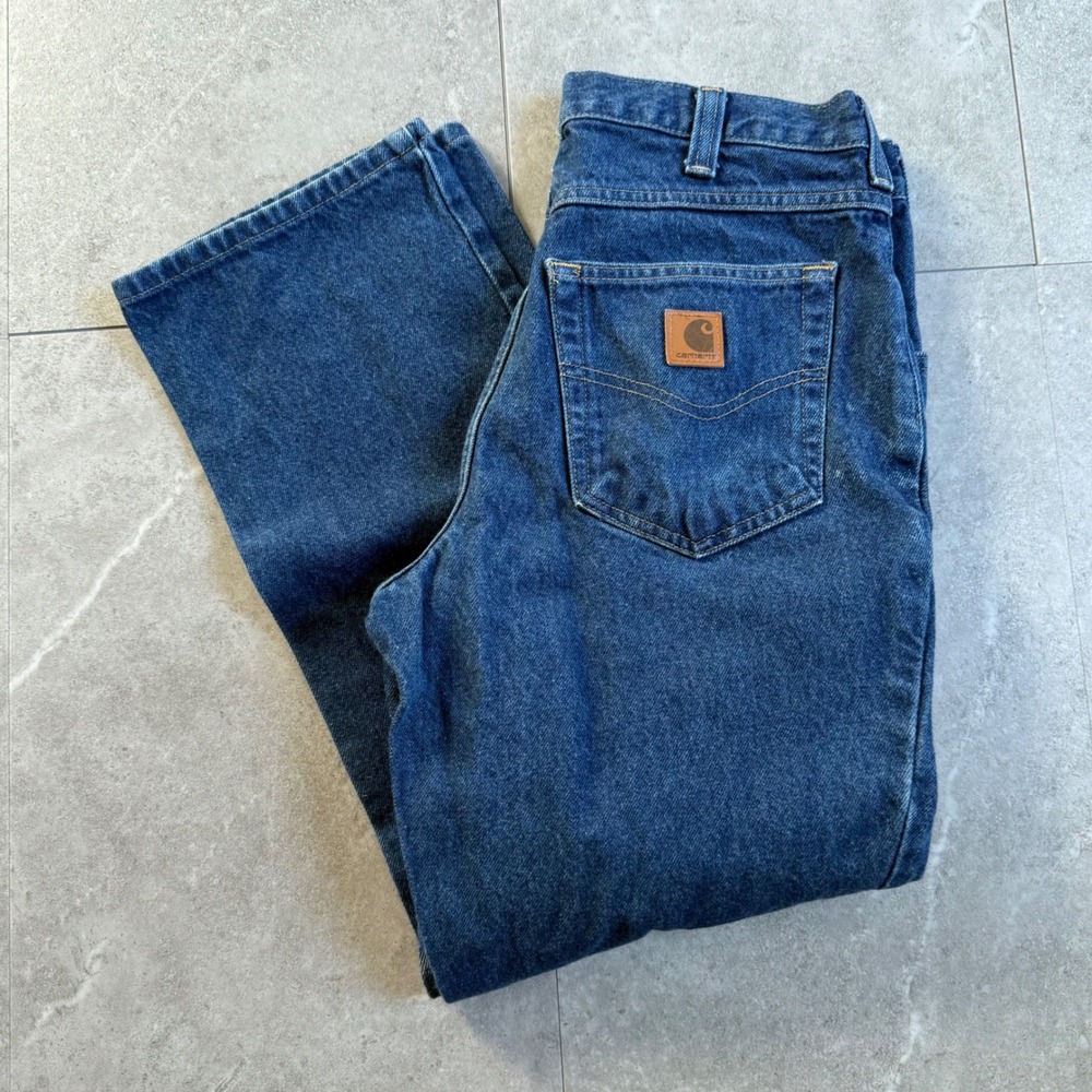 Vintage Carhartt Relaxed Fit Blue Denim Jeans